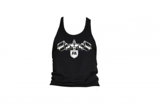 Fitness Authority Tank Top Black/White Velikost: L