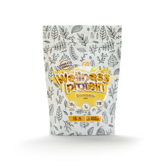 Fitness Authority Welness Whey Protein - 480 g Příchuť: Banana