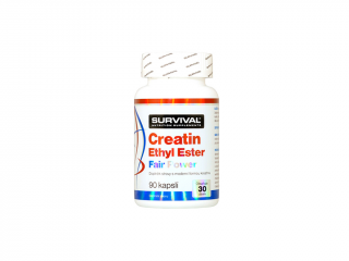 Survival Creatin Ethyl Ester Fair Power - 90 kapslí