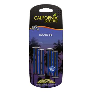 California Scents Vent Stick Route 66 4 ks - vonné kolíčky