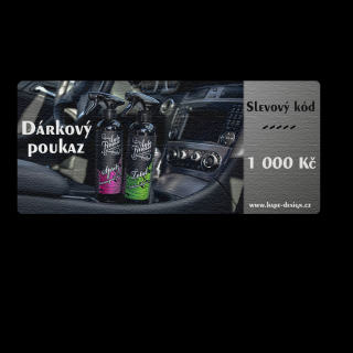 Elektronický dárkový poukaz - 1 000 Kč