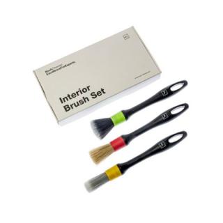 Koch Chemie Interior Brush Set - sada detailingových štětců 3 ks