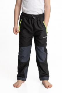 Outdoorové tepláky WOLF (T2453) 98, Černá