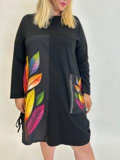 Šaty AUDREY UNI - XL-4XL, Listy