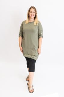 Šaty HELA UNI - L-2XL, Khaki