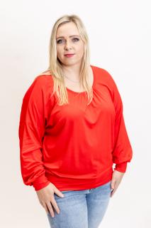 Tričko CARLA UNI - XL-3XL, Červená