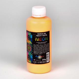 Barva na tmavý textil - neon (září pod UV světlem) Vyberte odstín: 71 neon žlutá, Vyberte velikost: 250g