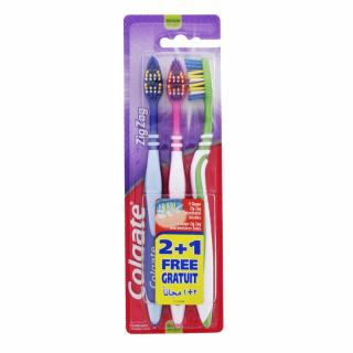 Colgate zubní kartáček Zig Zag 2+1 Medium