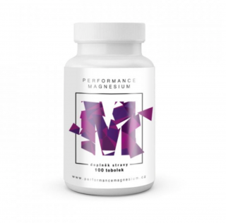 BrainMax Performance Magnesium 1000 mg (Hořčík + Vitamín B6) 100 kapslí