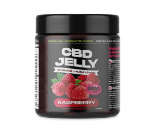 CBD Jelly 250 mg - želé malina