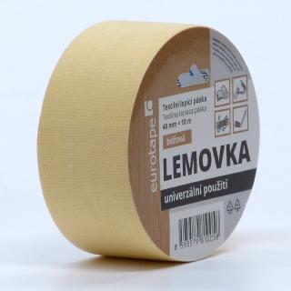 Lemovka na koberce varianta: 48 mm x 10 m - EUROTAPE - béžová