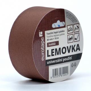 Lemovka na koberce varianta: 48 mm x 10 m - EUROTAPE - hnědá