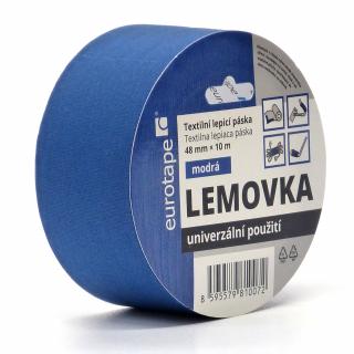 Lemovka na koberce varianta: 48 mm x 10 m - EUROTAPE - modrá