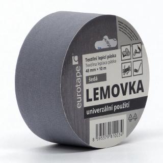 Lemovka na koberce varianta: 48 mm x 10 m - EUROTAPE - šedá