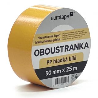 Oboustranná páska PP eurotape varianta: 25 mm x 50 m