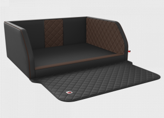 Postel pro psa do kufru Travelmat (na míru) Barva: Blackbrown select plus