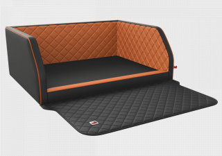 Postel pro psa do kufru Travelmat (na míru) Barva: Blackcooper comfort plus