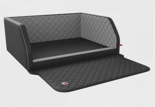 Postel pro psa do kufru Travelmat (na míru) Barva: Blackgrey comfort plus