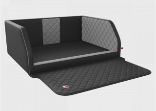 Postel pro psa do kufru Travelmat (na míru) Barva: Blackgrey select plus