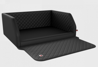 Postel pro psa do kufru Travelmat (na míru) Barva: Jetblack duo plus