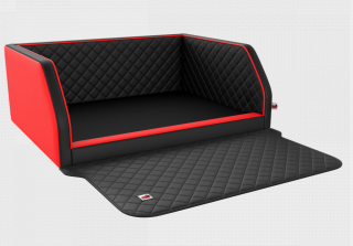 Postel pro psa do kufru Travelmat (na míru) Barva: Pepperblack duo plus