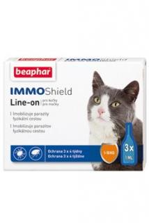 Beaphar Line-on immo shield kočka 3x1pip