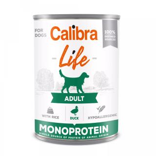 Calibra Dog Life  konz.Adult Duck with rice 400g