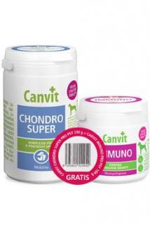 Canvit chondro super 230g+canvit imunno pro psy 100g