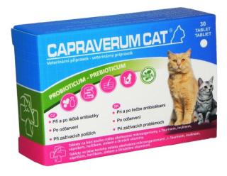 CAPRAVERUM CAT probioticum-prebioticum 30tbl