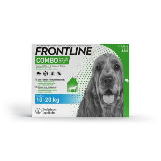 FRONTLINE COMBO spot-on pro psy Varianta: M (10-20kg) 3x1,34ml