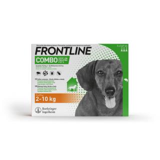 FRONTLINE COMBO spot-on pro psy Varianta: S (2-10kg) 3x0,67ml