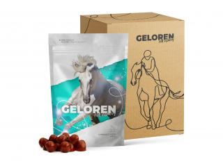 Geloren HA - 3x450g želé tablet - kloubní výživa pro koně Varianta: jablečný