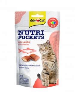 Gimcat Nutri Pockets s lososem 60g