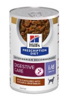 Hills Can. PD I/D Digestiv Low Fat Chick.stew 354g