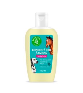 Konopný CBD šampon pro zvířata 125ml