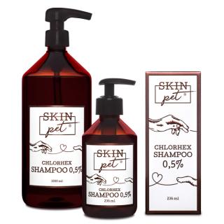 SKINPET CHLORHEX SHAMPOO 0,5% Varianta: 1000ml