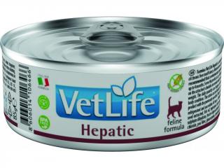 Vet Life Natural Cat konz. Hepatic 85g