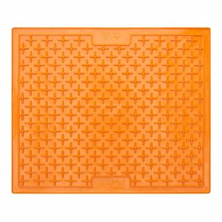 LickiMat lízací podložka Buddy  30,5 x 25,5cm Barva: Oranžová