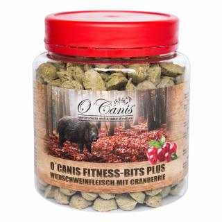 OCanis Fitness-Bits PLUS Divočák s brusinkami 300g