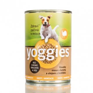 Yoggies krůtí konzerva s batáty a bodlákovým olejem Velikost: 400g