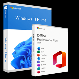 Microsoft Windows 11 Home + Office 2021 Professional