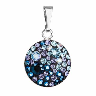 Stříbrný přívěsek Swarovski krystaly Barva: Blue style