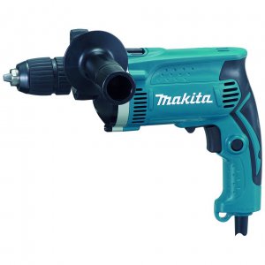 Makita HP1631K Příklepová vrtačka s kufrem,rychlosklíčidlo 1,5-13mm,710W