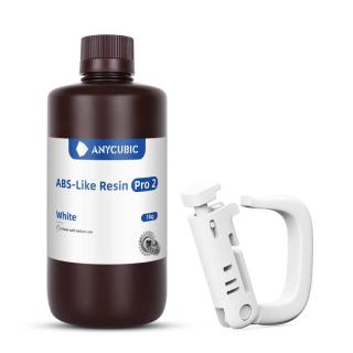 Anycubic ABS-LIKE resin PRO 2 bílý 1 kg (bílá pryskyřice) 365 - 405 nm pro LCD DLP tiskárny white