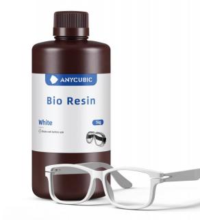 Anycubic BIO resin 1 kg bílý (bílá pryskyřice) 365 - 405 nm pro LCD DLP tiskárny white