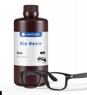 Anycubic BIO resin 1 kg černý (černá pryskyřice) 365 - 405 nm pro LCD DLP tiskárny black