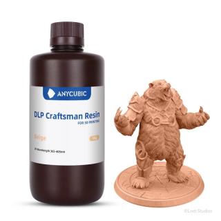 Anycubic DLP CRAFTSMAN resin 1 kg béžový (béžová pryskyřice) 365 - 405 nm pro LCD DLP tiskárny beige