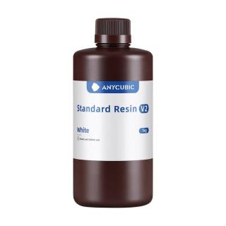 Anycubic STANDARD resin V2 1 kg HD šedý (HD šedá pryskyřice) 365 - 405 nm pro LCD DLP tiskárny HD gray