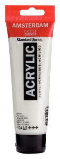 Akrylová barva Amsterdam Standard - 104 Zinc White Objem: 120 ml