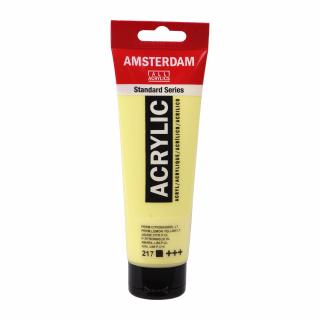 Akrylová barva Amsterdam Standard - 217 Permanent Lemon Yellow Light Objem: 120 ml